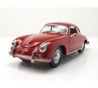 Porsche 356 A 1500 GS Carrera GT 1957 Rouge Modèle Auto 1:18 Sun Star