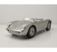 Maisto Modèle réduit de voiture Porsche 550A Spyder 1956 – Échelle 1/18 – Gris 531843