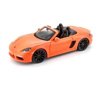 BBurago Voiture miniature Porsche 718 Boxster (982) Spider 2016 1:24 Orange