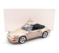 Norev Modèle réduit Porsche 911 Turbo Look Cabriolet 1992 – 1/18 Argent 187140