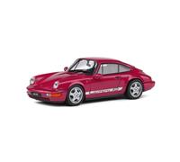 Solido Modèle réduit Porsche 911 (964) Carrera RS 1992 1/43 Rouge rubis