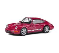 Solido Modèle réduit Porsche 911 (964) Carrera RS 1992 1/43 Rouge rubis
