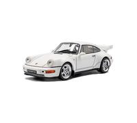 Solido Voiture miniature Porsche 911 (964) RS 3.8 1994 – 1/43 – Monté métal – Grand Prix White
