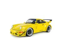 Porsche 911 964 RWB Rauh-Welt Natalie jaune 2023 1:18 solide