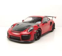 Porsche 911 (991.2) GT2 Rs 2018 Rouge Noir Jantes Modèle 1:18 Minichamps