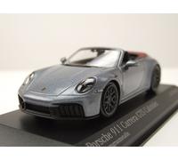 Porsche 911 (992.2) Carrera GTS Cabriolet 2024 Gris Modèle Auto 1:43 Minichamps