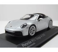Minichamps Voiture miniature Porsche 911 (992.2) Targa 4 GTS Argent Échelle 1/43 2024