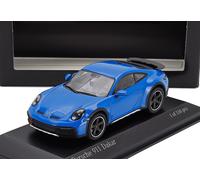 PORSCHE 911 - 992 DAKAR COUPE 2023 bleu au 1/43 de Minichamps 410062072