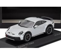 PORSCHE 911 - 992 DAKAR COUPE 2023 gris argenté au 1/43 de Minichamps 410062074