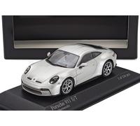 Minichamps 410063022 - Porsch. 911 (992) S/T Silver 2023 - échelle 1/43 - Voiture Miniature