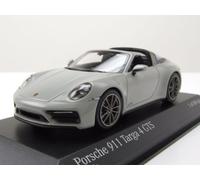 Porsche 911 992 Targa 4 GTS 2022 Kalk Gris Maquette de Voiture 1:43 Minichamps