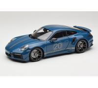 Porsche 911 992 Turbo S Sport Design Blue 1:18 Minichamps | 113069073