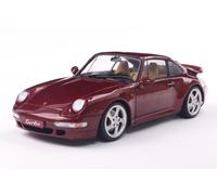 Solido Porsche 911 (993) Turbo 1997 rot 1:18 Modèle réduit de voiture