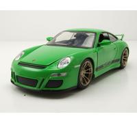 Porsche 911 (997) GT3 2007 Vert Fast & Furious Modèle Réduit 1:24 Jada Toys