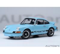 AUTOart 911 Carrera 2.7 RS Gulf Blue with Black Stripes and Wheels 1/18 78032