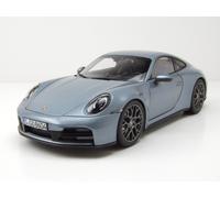 Porsche 911 Carrera 2025 Argent Modèle Réduit 1:18 Norev Sportwagen Die-Cast
