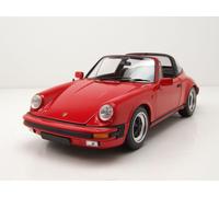 Porsche 911 Carrera 3.2 Targa 1983 Maquette de Voiture Rouge 1:18 Minichamps