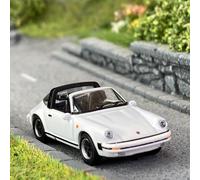 Porsche 911 Carrera 3.2l Targa blanche - SCHUCO 452665905 - HO 1/87
