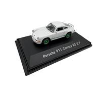 Porsche 911 Carrera RS 2.7 Miniature Voiture Classique 1:87 - Modèle de Collection Détaillé | GT Marketing | Collection Musée | Blanche