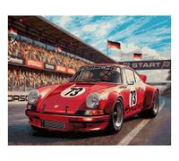 Porsche 911 Carrera RSR 2.8 40 x 50 cm - Peinture par numéros
