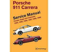Porsche 911 Carrera Service Manual: 1984, 1985, 1986, 1987, 1988, 1989: Coupe, Targa and Cabriolet