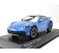 Porsche 911 Dakar 2022 Bleu Modèle Réduit 1:43 Minichamps