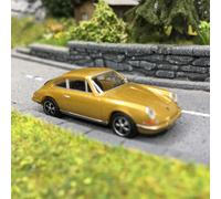 Porsche 911 Gold métallisé, 1964 - BREKINA 16233 - HO 1/87