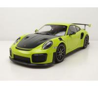 Porsche 911 GT2 Rs 2018 Vert Avec Argent Magnésium Jantes Modèle 1:18 "