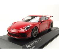 Porsche 911 GT3 2017 Rouge Modèle Auto 1:43 Minichamps