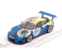 1:43 Spark SJ066 Porsche 911 GT3, Porsche Carrera Cup Japon Champion 2018