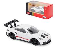 Porsche 911 GT3 RS Modèle de Voiture moulée sous Pression à l'échelle 1:43 - Blanc | Édition Collectors détaillée | Produit sous Licence Officielle
