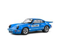SOLIDO 1:18 Porsche 911 IROC Blue #4 Follmer IROC Riverside 1974