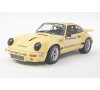 Solido – Voiture miniature Porsche 911 IROC 1:18 Jaune N°1 Fittipaldi 1974