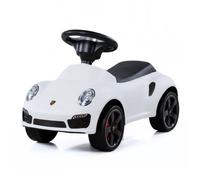 Porsche 911 Porteur Enfant - 1 à 3 ans - Voiture à Pousser - Blanc