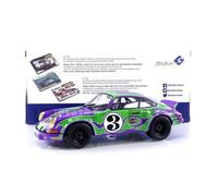 Solido PURPLE HIPPY TRIBUTE – 1973 Modèle de voiture classique Pré-assemblé 1:18