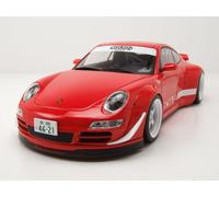 Porsche 911 Rwb 997 Maquette de Voiture Rouge 1:18 ixo models
