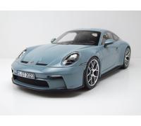 MODÈLE DE VOITURE STATIQUE NOREV PORSCHE 911 992 S/T COUPÉ 2023 MEISSEN BLEU ...