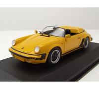 Porsche 911 Speedster 1988 Jaune Modèle Réduit 1:43 Maxichamps