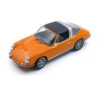 NOREV 1/18 PORSCHE 911S 2.2 PLAQUE 1970 ORANGE 1:18 MODÈLE STATIQUE DIECAST