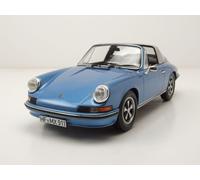 Porsche 911 Targa S 2.4 1973 Bleu Métallique Modèle Auto 1:18 Norev