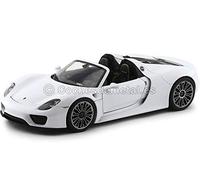 1:18 WELLY Porsche 918 Spider Open 2015 Grey Met WE18051CGY