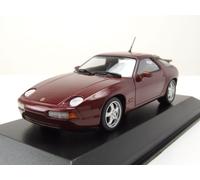 Porsche 928 GTS 1991 Rouge Métallique Maquette de Voiture 1:43 Maxichamps
