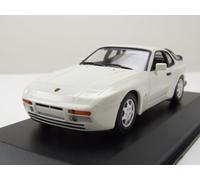 Porsche 944 S 1989 Blanc Modèle Réduit 1:43 Maxichamps