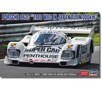 Porsche 962c, 1988 Wec Japan Fuji 1000 Km 1:24 Plastique Model Kit Hasegawa