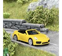 Porsche 991 Turbo Cabriolet Jaune - HERPA 28929002 - HO 1/87