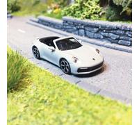 Porsche 992 Carrera 4S Cabriolet Grise, 2019 - MINICHAMPS 870 068330 - HO1/87