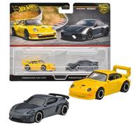 Hot Wheels Culture automobile haut de gamme - Real Riders (Porsche 993 GT2 & Porschr 718 Cayman GT4) /Jouets