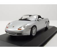 Porsche Boxster S 2002 Argent Voiture Modèle 1:43 Die-Cast Maxichamps