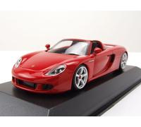 Porsche Carrera Gt 2003 Maquette de Voiture Rouge 1:43 Maxichamps