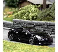 Porsche Cayman GT4 Noir 2016 - MINICHAMPS 870 066121 - HO 1/87